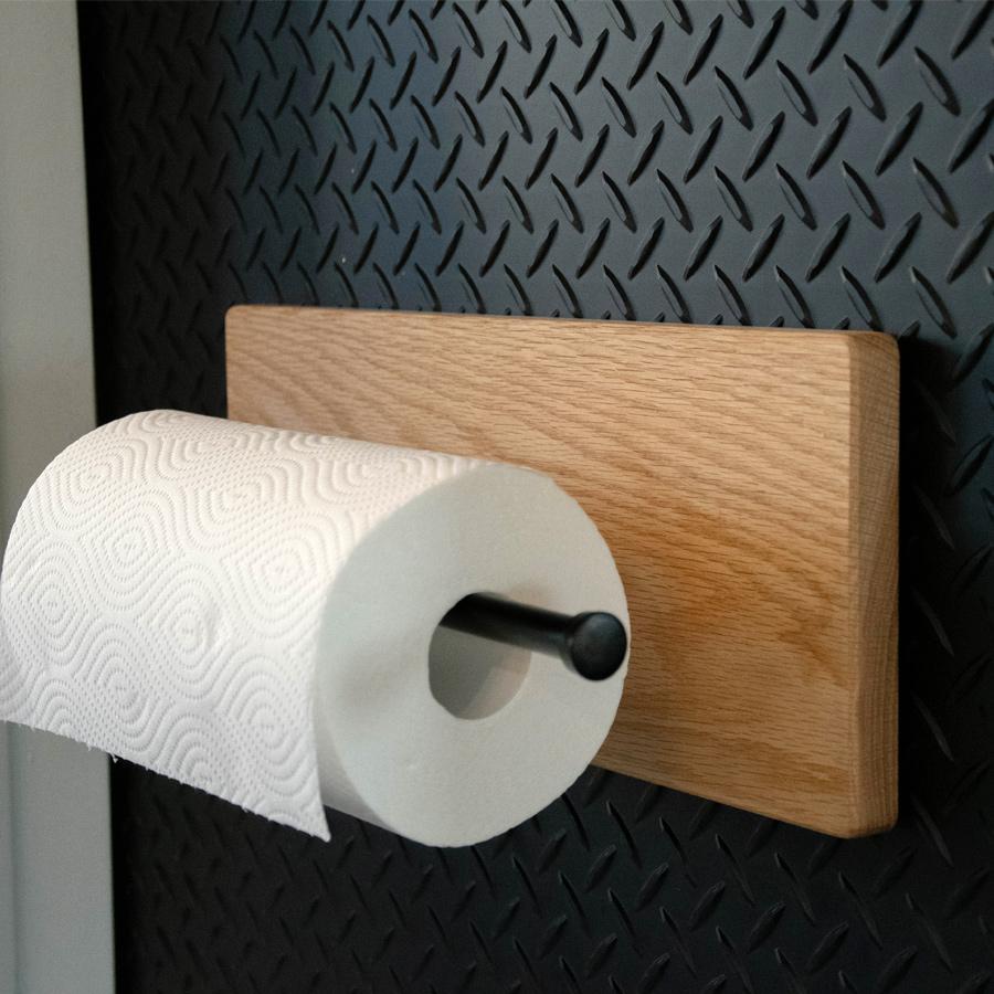 【7,400円〜】キッチンペーパーホルダー マグネットベースタイプ | SULK サイズオーダー可 大型対応 キッチン雑貨 収納 壁 磁石 鉄 木製 日本製 送料無料 |  | 07