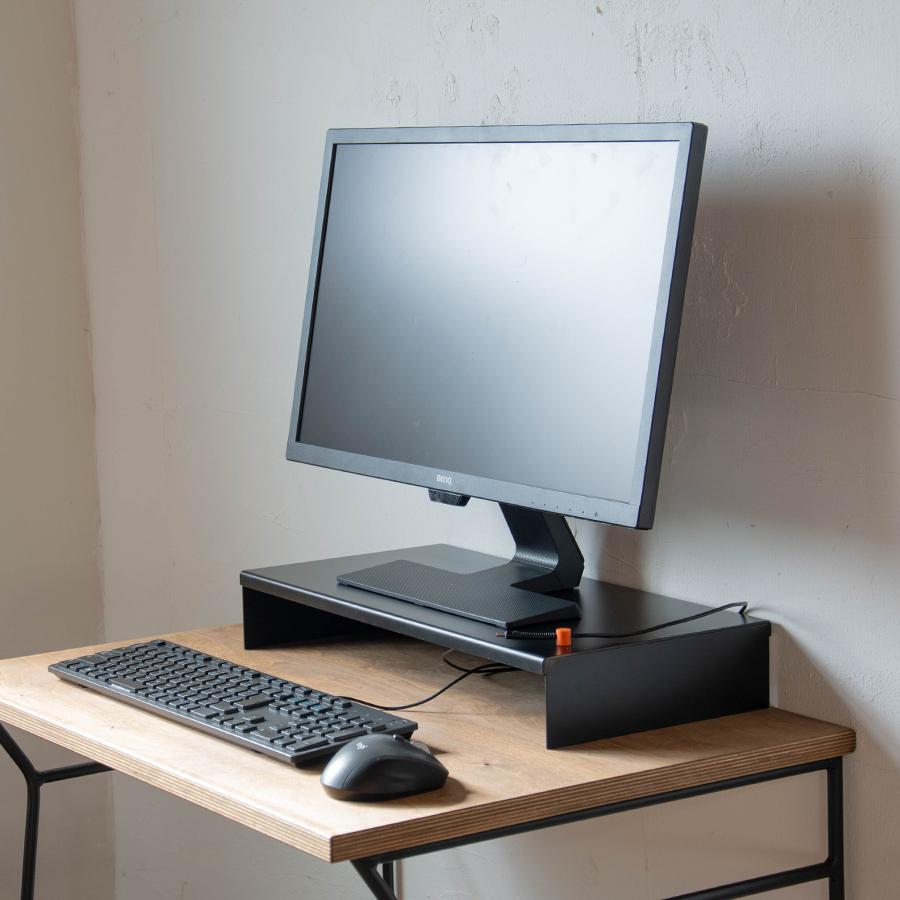 モニターベース | SULK モニター台 ディスプレイ台 机上台 パソコンラック デスクラック 収納 卓上 PC インテリア おしゃれ シンプル アイアン 日本製 送料無料 |  | 13