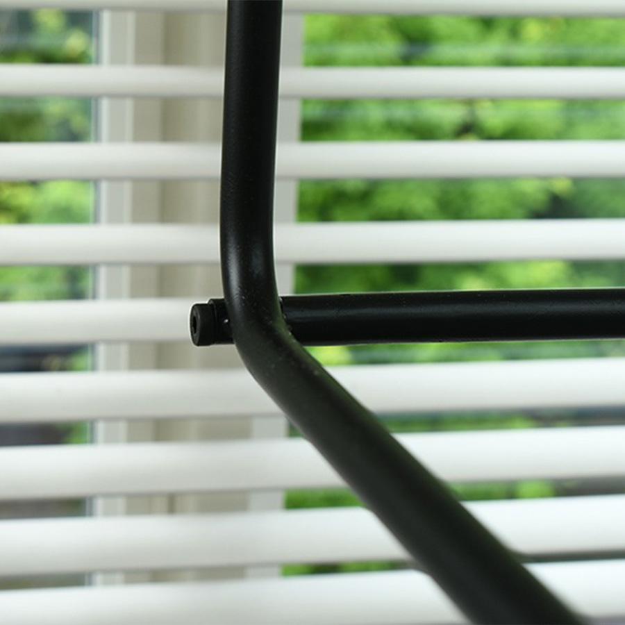 室内物干し アイアンバー コーナー用 洗濯物干し 物干し 天井 ハンガー