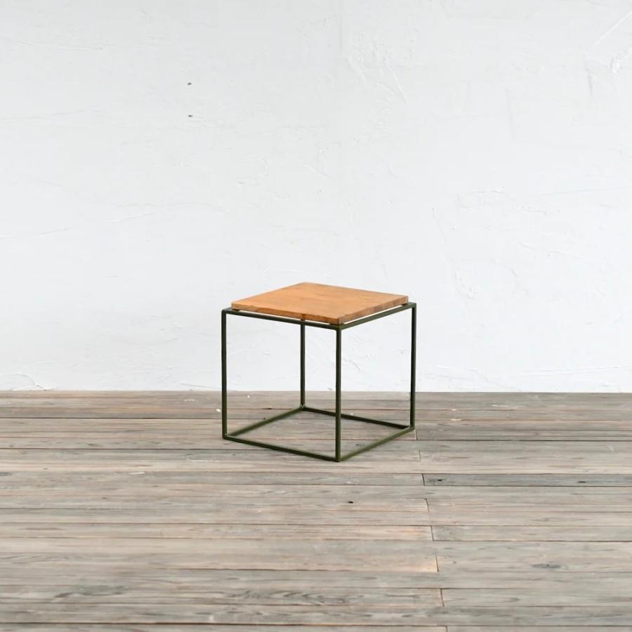 キューブライト  サイズオーダー可 インテリア アイアン サイドテーブル ミニテーブル 棚 ラック シェルフ ギフト プレゼント |  | 03