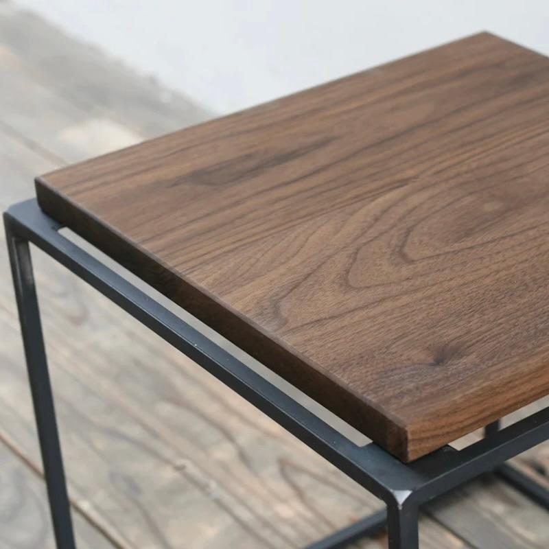 キューブライト  サイズオーダー可 インテリア アイアン サイドテーブル ミニテーブル 棚 ラック シェルフ ギフト プレゼント |  | 06