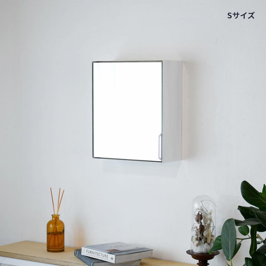 アイアンカバードボックスミラー サイズオーダー 可 鏡 トイレ収納 収納付き 洗面所 玄関手洗い 店舗什器 洗面収納棚 ミラーキャビネット 洗面鏡 ミラーボックス |  | 05