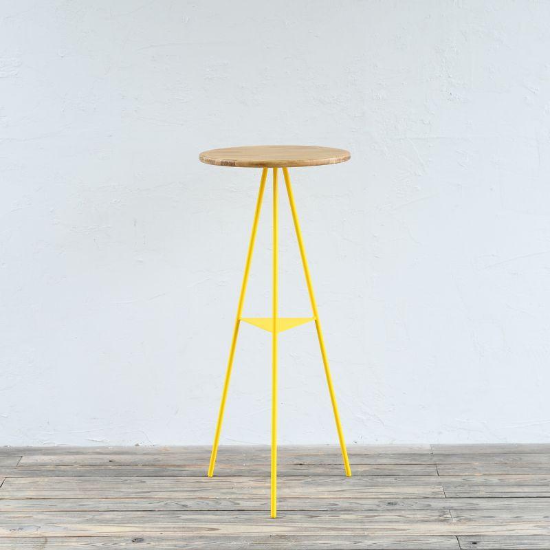 カウンターテーブル・ハイテーブル SULK Tripod table - Pine woodtop H970 トライポッドテーブル ハイ High サイドテーブル ハイテーブル
