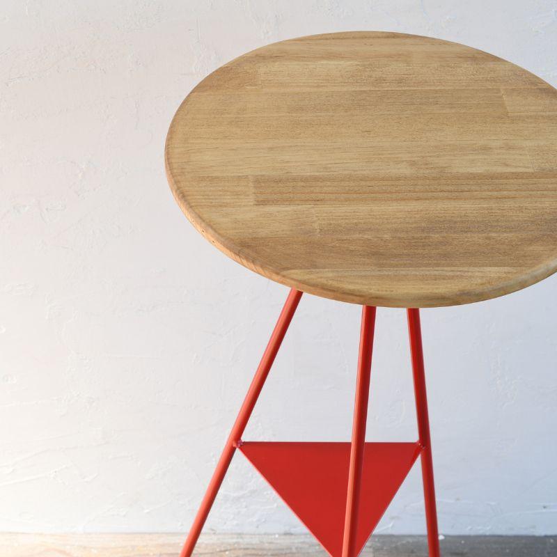 カウンターテーブル・ハイテーブル SULK Tripod table - Pine woodtop H970 トライポッドテーブル ハイ High サイドテーブル ハイテーブル