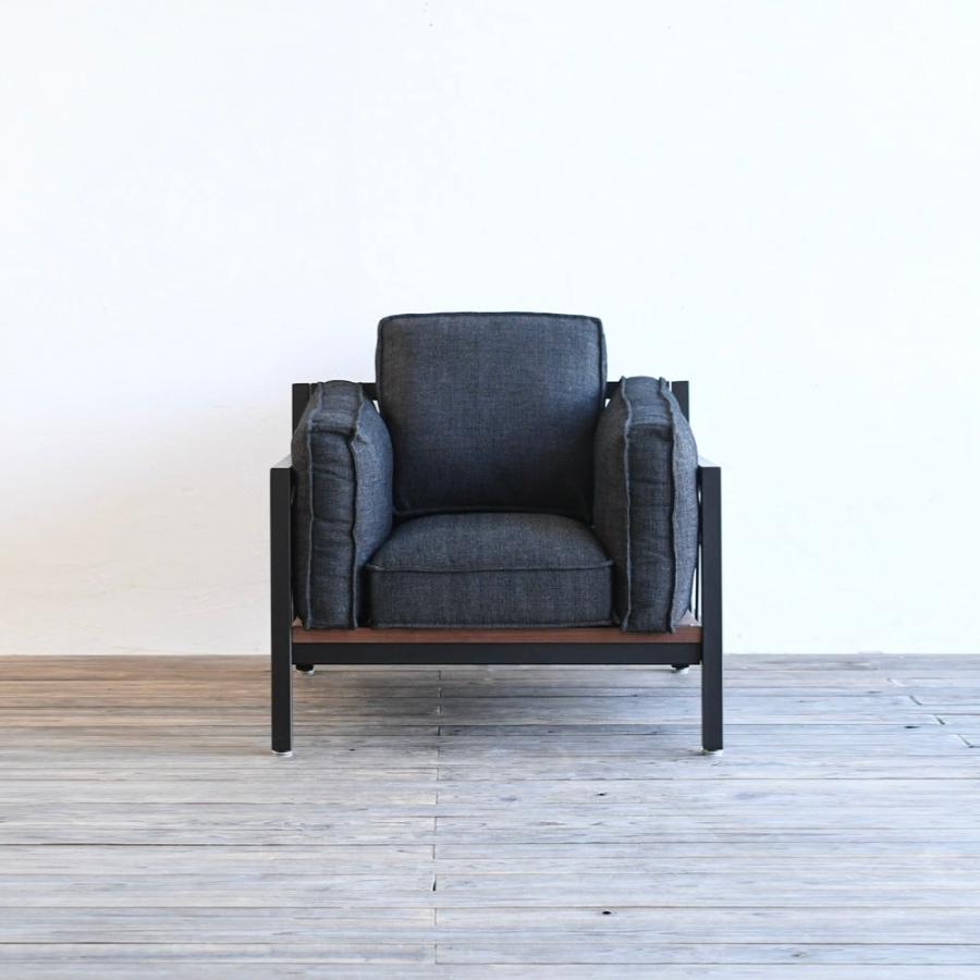 SULKソファー スパイダーウェブ1 【ファブリック1シーター】インテリア オフィス 店舗 新生活 男前インテリア ソファ 模様替 アイアンフレーム 日本製 送料無料 |  | 02