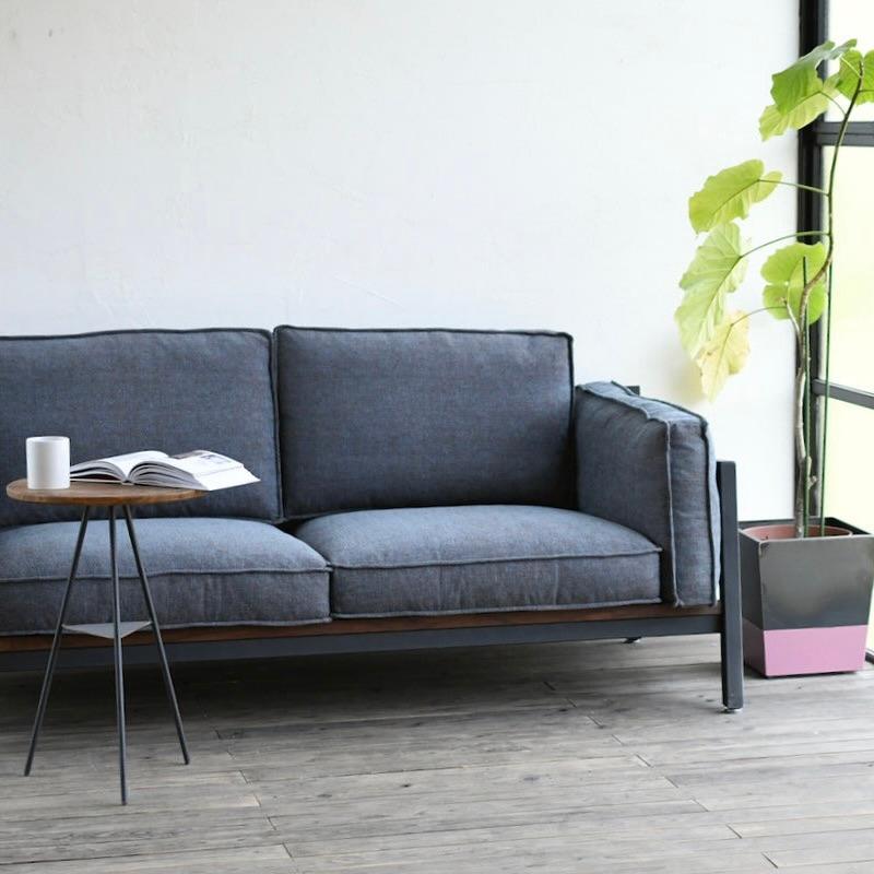 SULKソファー スパイダーウェブ1 ファブリック2シーター  インテリア オフィス 店舗 新生活 男前インテリア ソファ 模様替え アイアン アイアンフレーム |  | 07