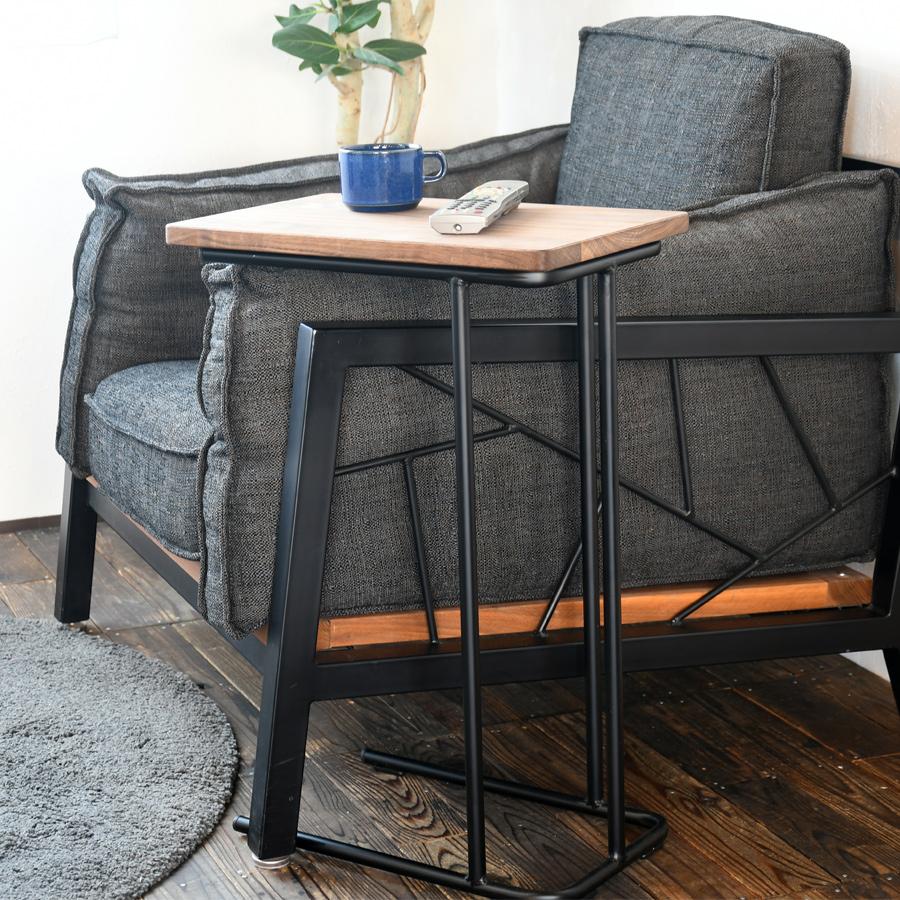 ベーシックソファテーブル | SULK サイズオーダー可 サイドテーブル コーヒーテーブル ナイトテーブル 寝室 什器 アイアン 鉄 無垢材 木製 日本製 送料無料 |  | 01