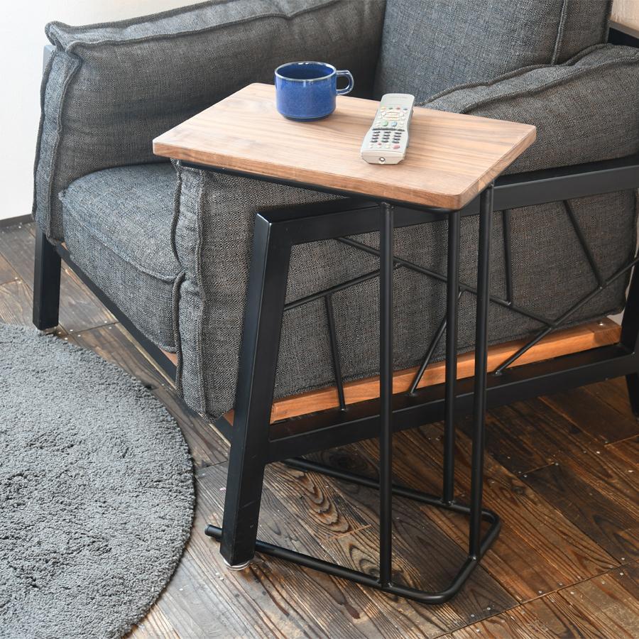 ベーシックソファテーブル | SULK サイズオーダー可 サイドテーブル コーヒーテーブル ナイトテーブル 寝室 什器 アイアン 鉄 無垢材 木製 日本製 送料無料 |  | 02