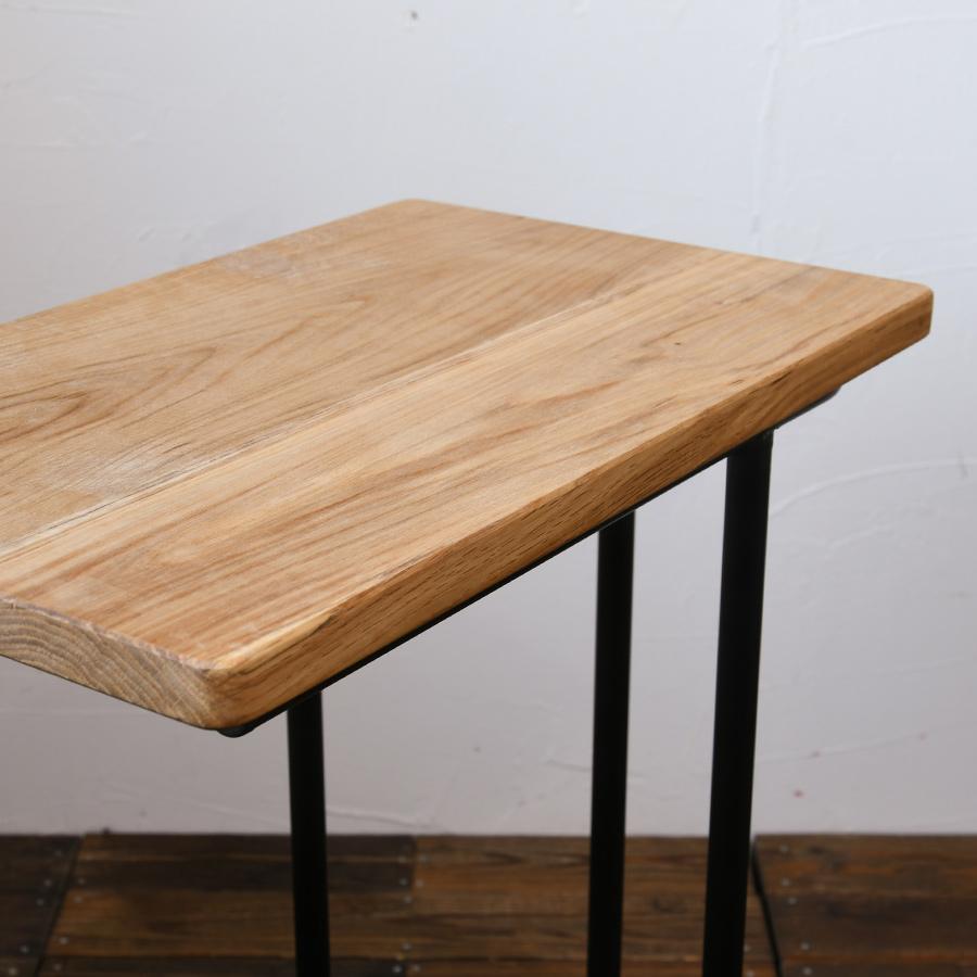 ベーシックソファテーブル | SULK サイズオーダー可 サイドテーブル コーヒーテーブル ナイトテーブル 寝室 什器 アイアン 鉄 無垢材 木製 日本製 送料無料 |  | 03