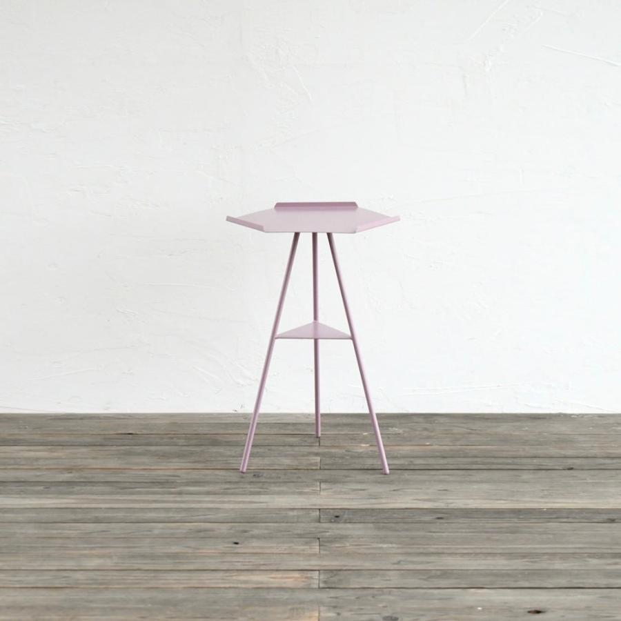 トライポッドテーブル スチールトップ ミドル Middle サイズオーダー可 インテリア ミニテーブル 飾り台 店舗什器 テーブル 新生活 模様替え ナイトテーブル | 