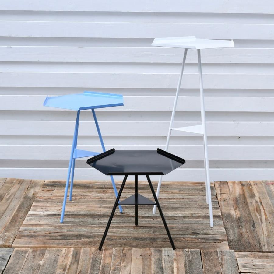 トライポッドテーブル スチールトップ ミドル Middle サイズオーダー可 インテリア ミニテーブル 飾り台 店舗什器 テーブル 新生活 模様替え ナイトテーブル |  | 03