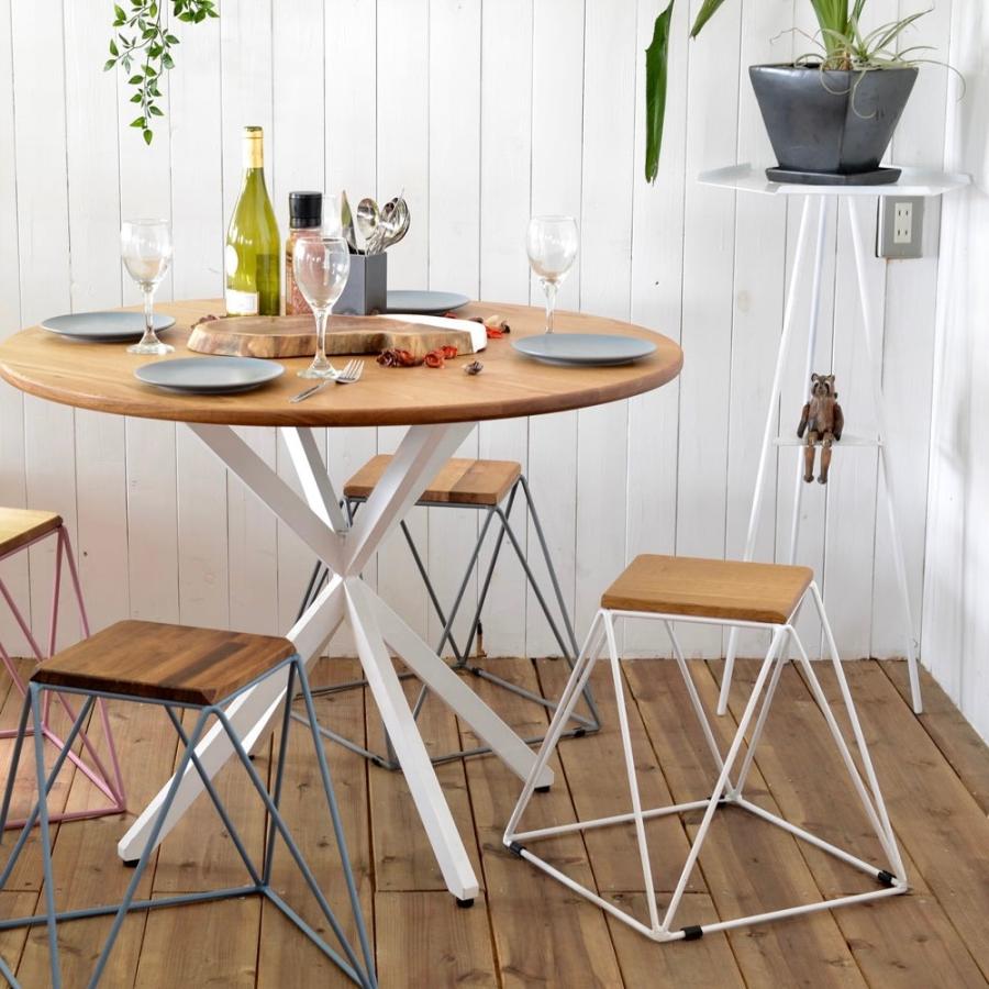 トライポッドテーブル スチールトップ ハイ High サイズオーダー可 インテリア ミニテーブル 飾り台 店舗什器 テーブル 新生活 模様替え ナイトテーブル |  | 04