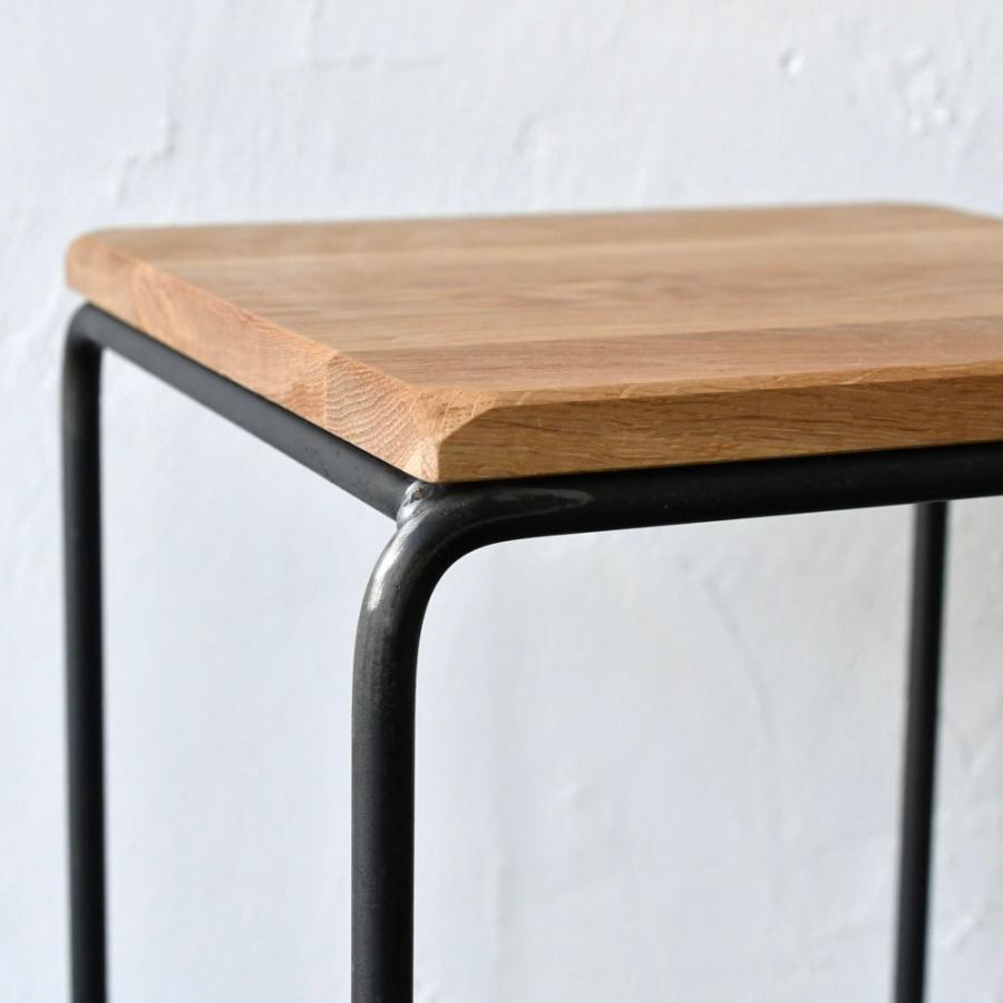 ラウンドバースツール サイズオーダー可 スツール おしゃれ 北欧 モダン インテリア アイアン チェア いす イス 椅子 腰掛け 飾り台 店舗 什器 |  | 03