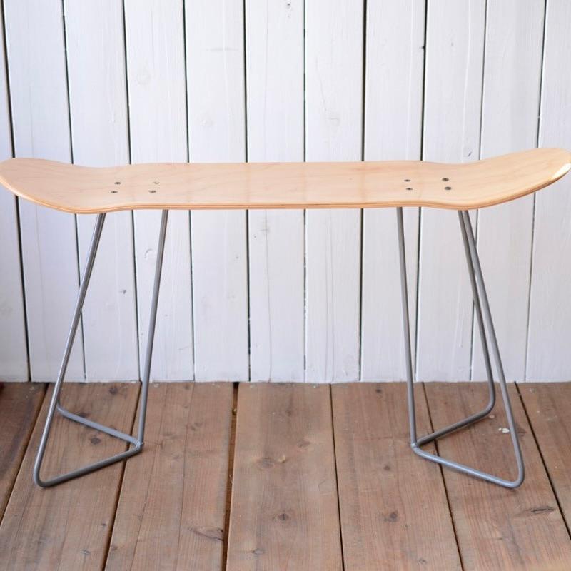 スケートボードスツール インテリア アイアン ウッド 無垢 スツール チェア いす イス 椅子 腰掛け スケートボード カフェ 店舗 什器 |  | 05