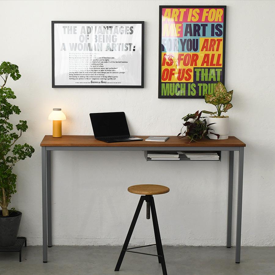 アンダーシェルフ テーブル カウンター 収納棚 サイズオーダー シンプル 作業台 リビング学習 ワークスペース バーカウンター 無垢材 事務机 |  | 01