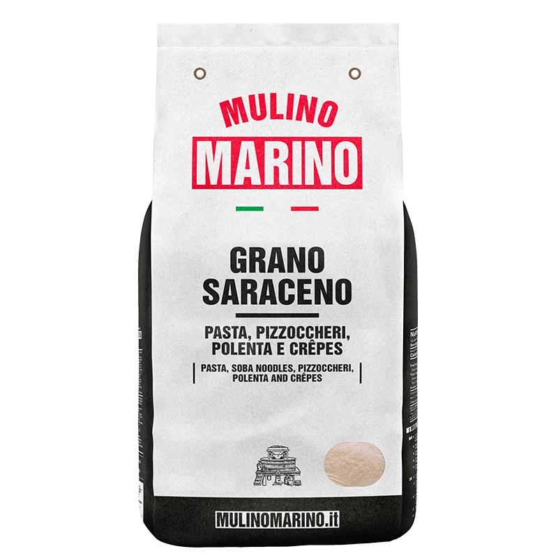 冷蔵【MULINO MARINO】そば粉（石臼）500g (979001035)★クール便代金￥1,650-申し受けます | 