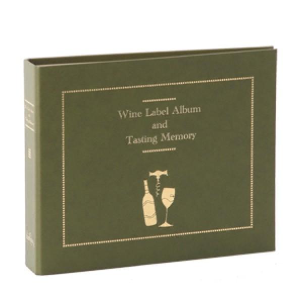 【ワインラベルアルバム】グリーン(G02502)★送料￥1,100-申し受けます | 