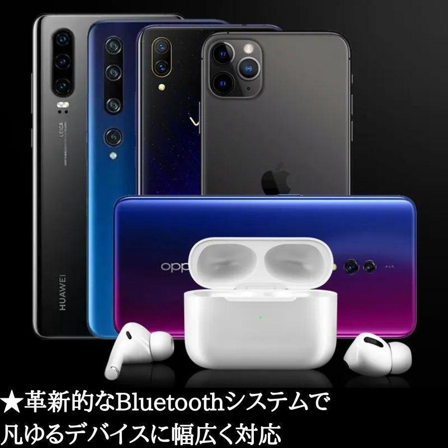 ワイヤレスイヤホン Bluetooth 5.3 最新版 高音質 iphone pro iPhone android対応 代替品 ノイズキャンセリング ステレオ 片耳 防水 インナーイヤー 型 スポーツ｜sum41｜22