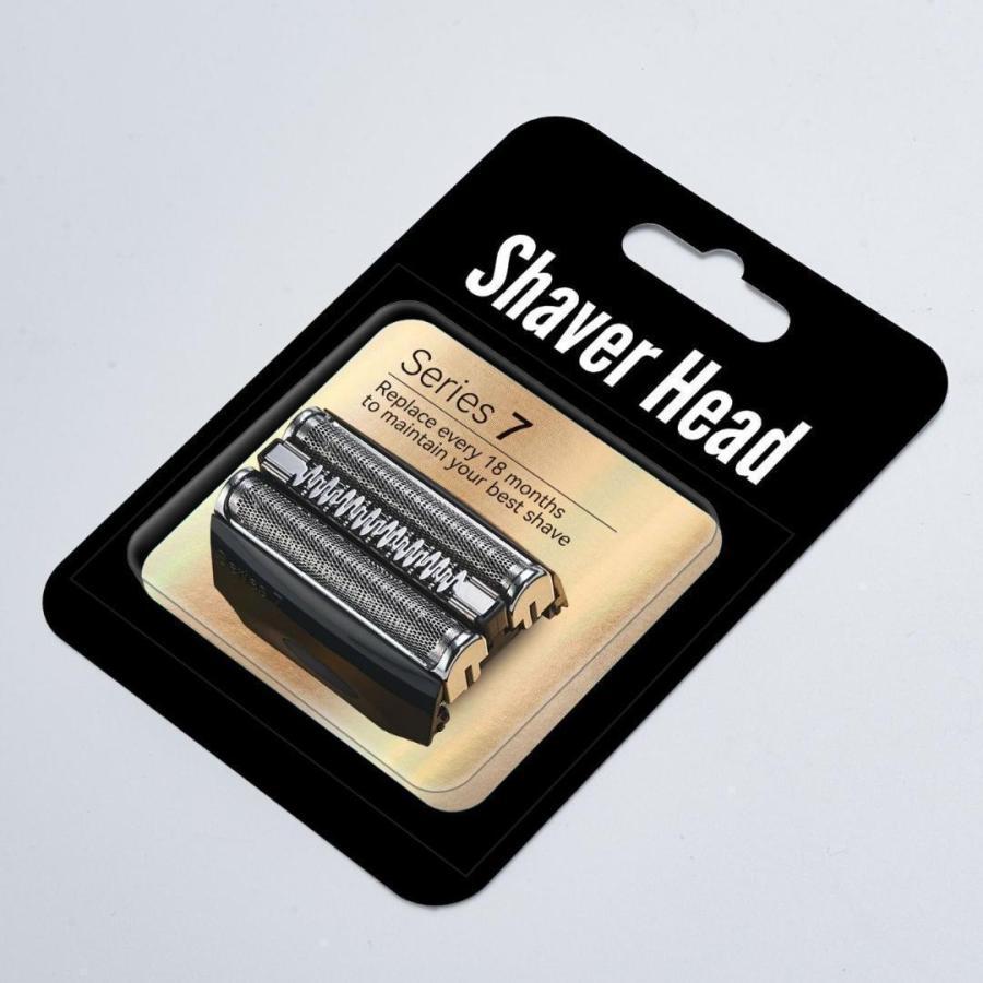 【2個セット】互換品 ブラウン 替刃 シリーズ7 70s 70b メンズ ブラウン替刃シリーズ7 互換品 替え刃 シェーバー 交換ヘッド 一体型 カセット BRAUN 電動 | BRAUN | 16