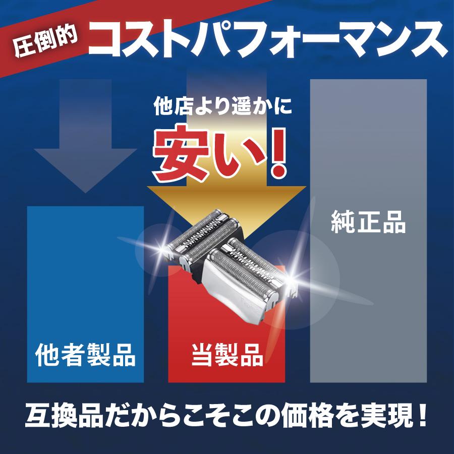 【2個セット】互換品 ブラウン 替刃 シリーズ7 70s 70b メンズ ブラウン替刃シリーズ7 互換品 替え刃 シェーバー 交換ヘッド 一体型 カセット BRAUN 電動 | BRAUN | 07