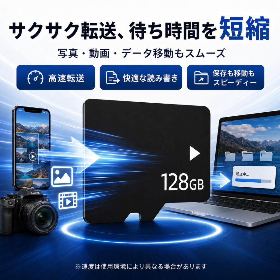 マイクロSDカード 128GB SDカード micro ニンテンドー スイッチ ドラレコ ドローン Nintendo Switch メモリー SDXC UHS-I U3 Class10 日本製 4K |  | 10