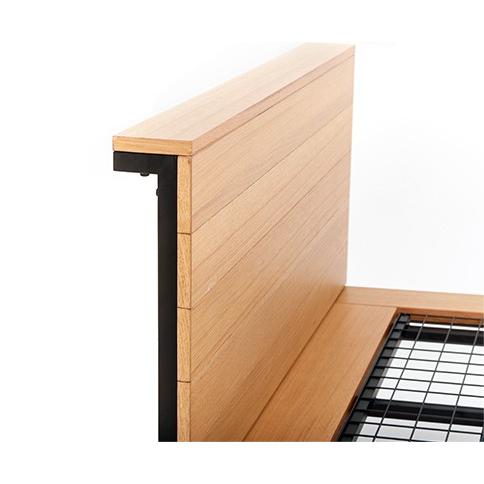 シングルベッド フレーム ベッドヘッド付き ベッド 天然木オーク材使用 北欧 西海岸 マットレス無し 送料無料 関東一部地域限定販売 配送注意 Mr 1 Asu 住まコレヤフー店 通販 Yahoo ショッピング