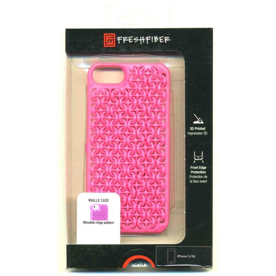スマホケース カバー iPhoneSE(第一世代) 5 5s Freshfiber ピンク  Freshfiber iPhone 5s/5用ケース Maille for iPhone 5s/5 Pink ピンク |  | 01