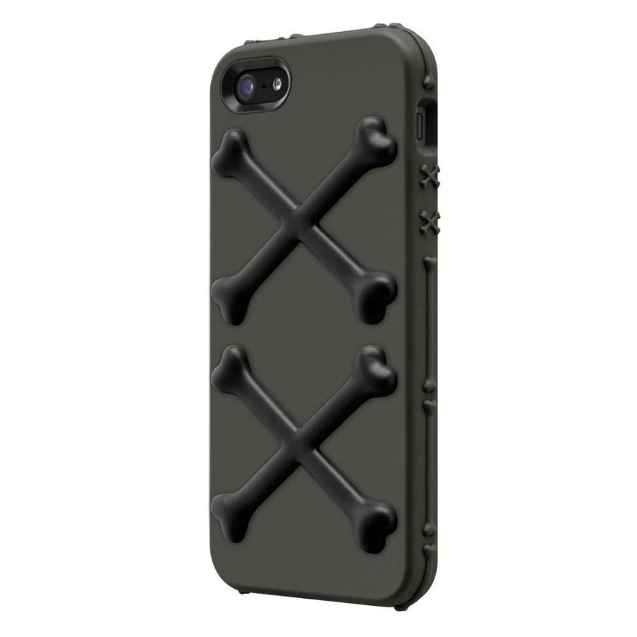 スマホケース カバー iPhoneSE(第一世代) 5 5s SwitchEasy ブラック 黒 ジャケット ポリカーボネート PUラバー 帯電防止保護フィルム |  | 01