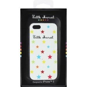 スマホケース カバー iPhoneSE(第一世代) 5 5s iChic Gear Little Marcel ホワイト 白  星 Etoile Multi glossy finish LMIP5003 | 