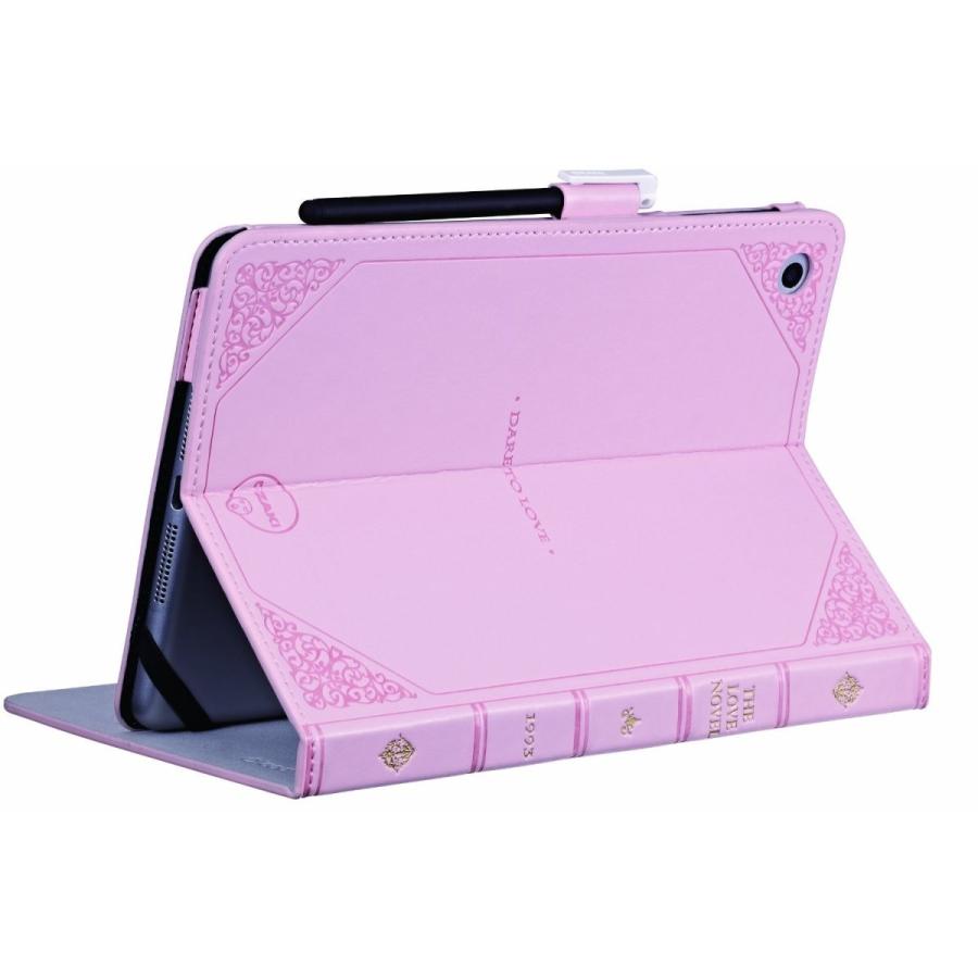 タブレットケース カバー iPad mini OZAKI ピンク 合成皮革 PU レザー OZAKI O!coat Wisdom Love Novel iPad mini Pink |  | 01