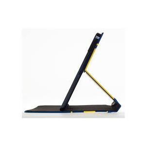 タブレットケース カバー iPad mini OZAKI ブルー 青 イエロー 黄色 OZAKI [Apple(SoftBank/au) iPad mini専用] O coat Pattern iPad miniケース(チェッカー) |  | 01