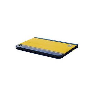 タブレットケース カバー iPad mini OZAKI ブルー 青 イエロー 黄色