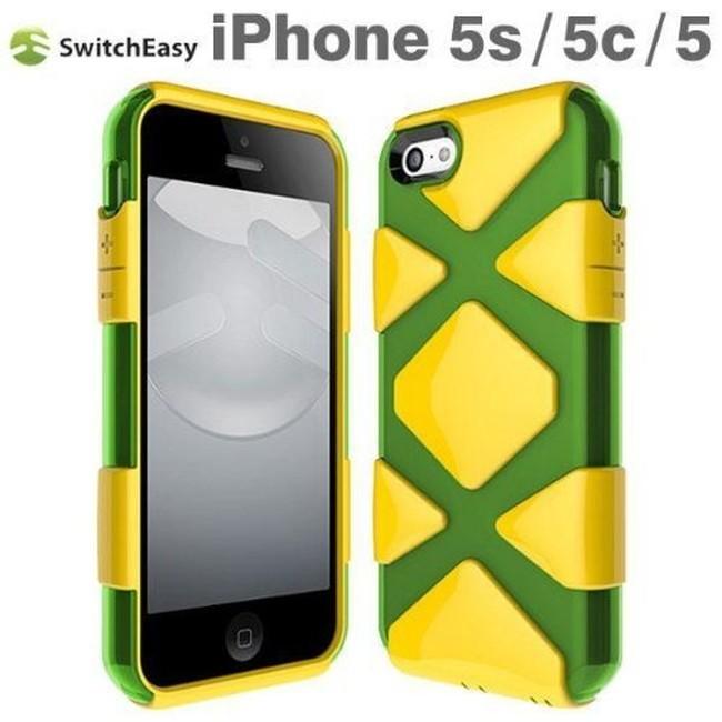 SwitchEasy HERO ハイブリッド iPhoneSE(第一世代) 5 5s 5c (4インチ)  ケース カバー （Ranger Yellow/イエロー）｜sumacen