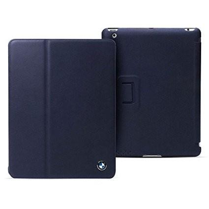 タブレットケース カバー iPad 2 3rd 4th CG Mobile BMW ダークブルー 本革 CG Mobile BMW Genuine Leather Folio Case for iPad Dark Blue | BMW | 01