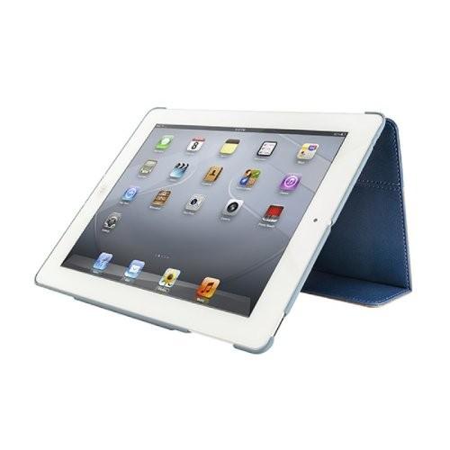 タブレットケース カバー iPad 3 2 SwitchEasy ブルー 青 ポリカーボネート ポリウレタンレザー Pelle Monday Blue | SwitchEasy | 03