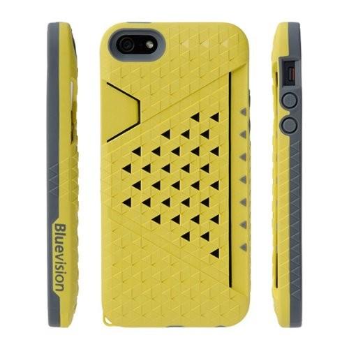 スマホケース カバー iPhoneSE(第一世代) 5 5s Bluevision イエロー 黄  カードスロット ポリカーボネート |  | 02