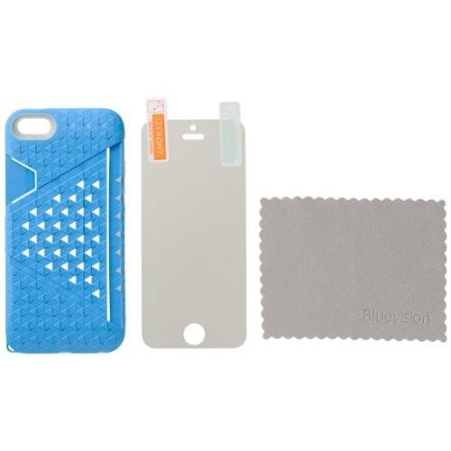 スマホケース カバー iPhoneSE(第一世代) 5 5s Bluevision イエロー 黄  カードスロット ポリカーボネート |  | 03