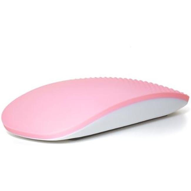 Bluevision ブルーヴィジョン Apple Magic Mouse マウスシリコンカバー  Pink/White BV-MSK-AMM-PKWT |  | 01