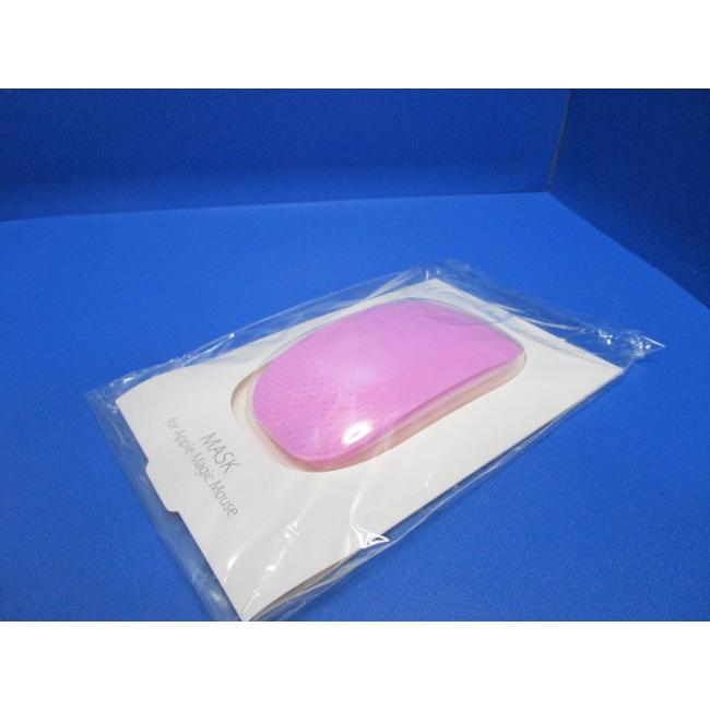 Bluevision ブルーヴィジョン Apple Magic Mouse マウスシリコンカバー  Pink/White BV-MSK-AMM-PKWT |  | 07