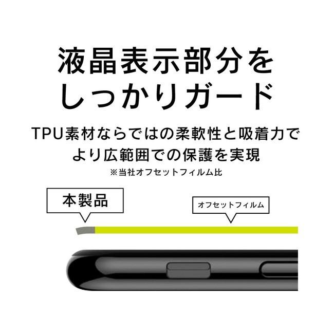 メール便送料無料 Simplism iPhone11Pro iPhoneXs X （5.8インチ）曲面対応 衝撃吸収 液晶保護 フィルム 反射防止 |  | 01