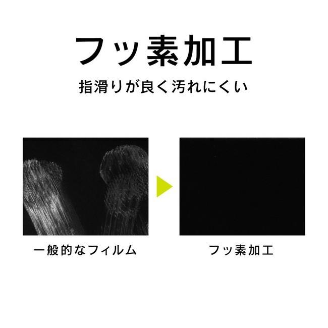 メール便送料無料 Simplism iPhone11Pro iPhoneXs X （5.8インチ) 　反射防止フレームフィルム ブラック |  | 04
