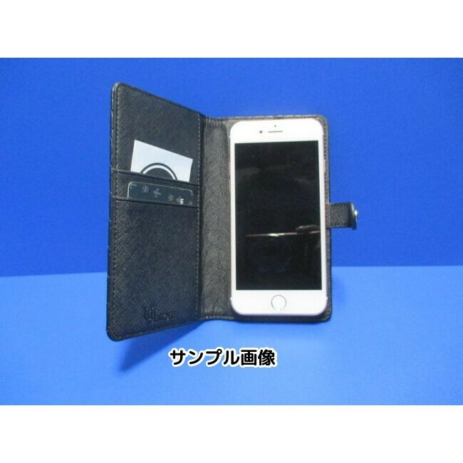【在庫処分】UUNIQUE LONDON iPhoneSE第2世代 iPhone8 iPhone7 （4.7インチ）手帳型ケース ブラック PUレザー スライド式ケースＭサイズ |  | 04