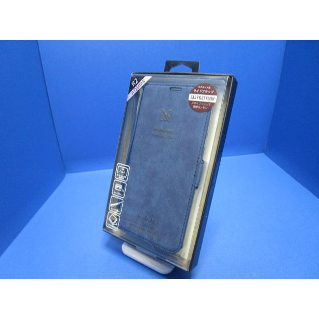 NATURAL design ナチュラルデザイン  AQUOS R2 手帳型ケース  Style Natural Blue AQR2-VS07 ブルー | 
