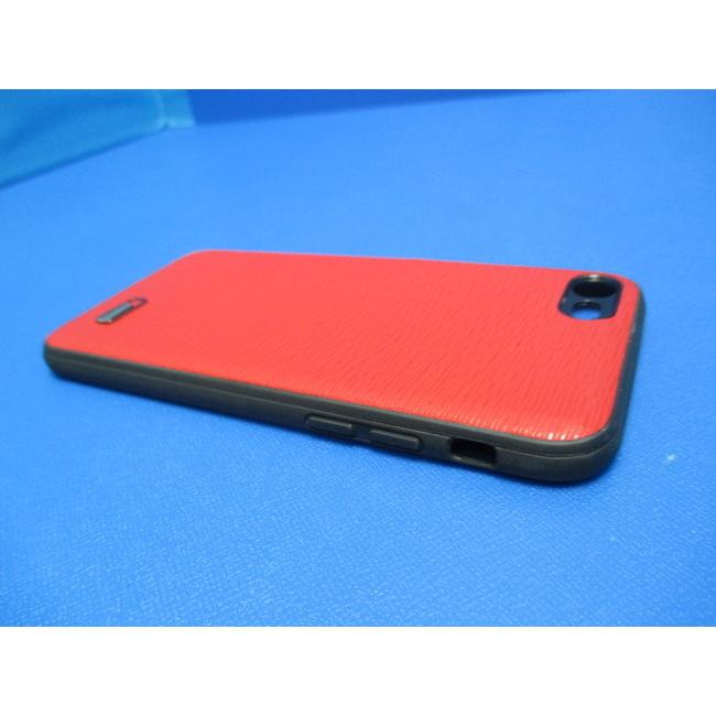 在庫処分品 iPhone8 iPhone7 iPhoneSE第2世代 (4.7インチ) ジャケット型 ケース レッド 高品質PUレザー シンプルデザイン |  | 02