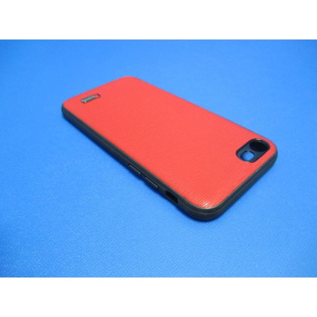 在庫処分品 iPhone8 iPhone7 iPhoneSE第2世代 (4.7インチ) ジャケット型 ケース レッド 高品質PUレザー シンプルデザイン |  | 03