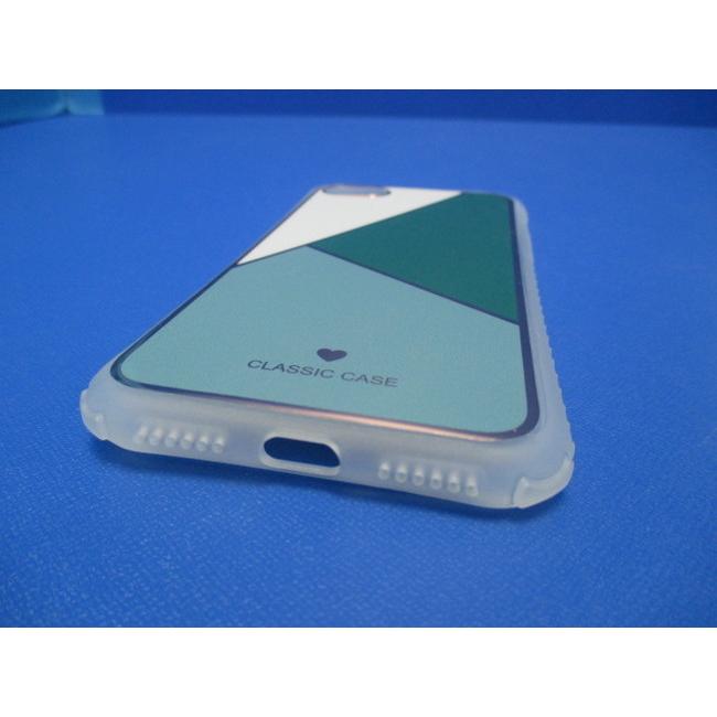 iPhoneSE3 (第3世代)  (第2世代) iPhone8 7(4.7インチ) シンプル ケース パステル ホワイト グリーン ブルー 3色ミックス ストラップホール |  | 03