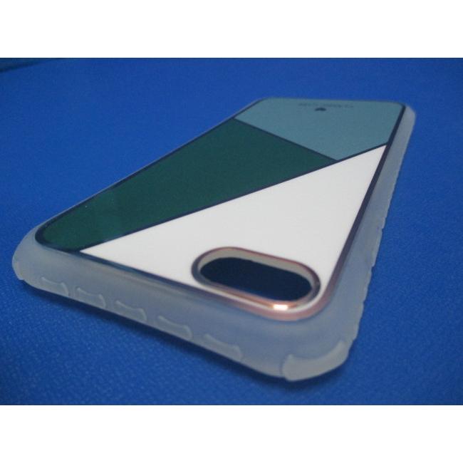 iPhoneSE3 (第3世代)  (第2世代) iPhone8 7(4.7インチ) シンプル ケース パステル ホワイト グリーン ブルー 3色ミックス ストラップホール |  | 05
