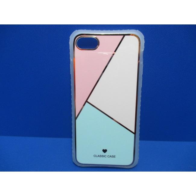 iPhoneSE3 (第3世代)  (第2世代) iPhone8 7(4.7インチ) シンプル ケース パステル ピンク ライトピンク ライトブルー 3色ミックス |  | 02