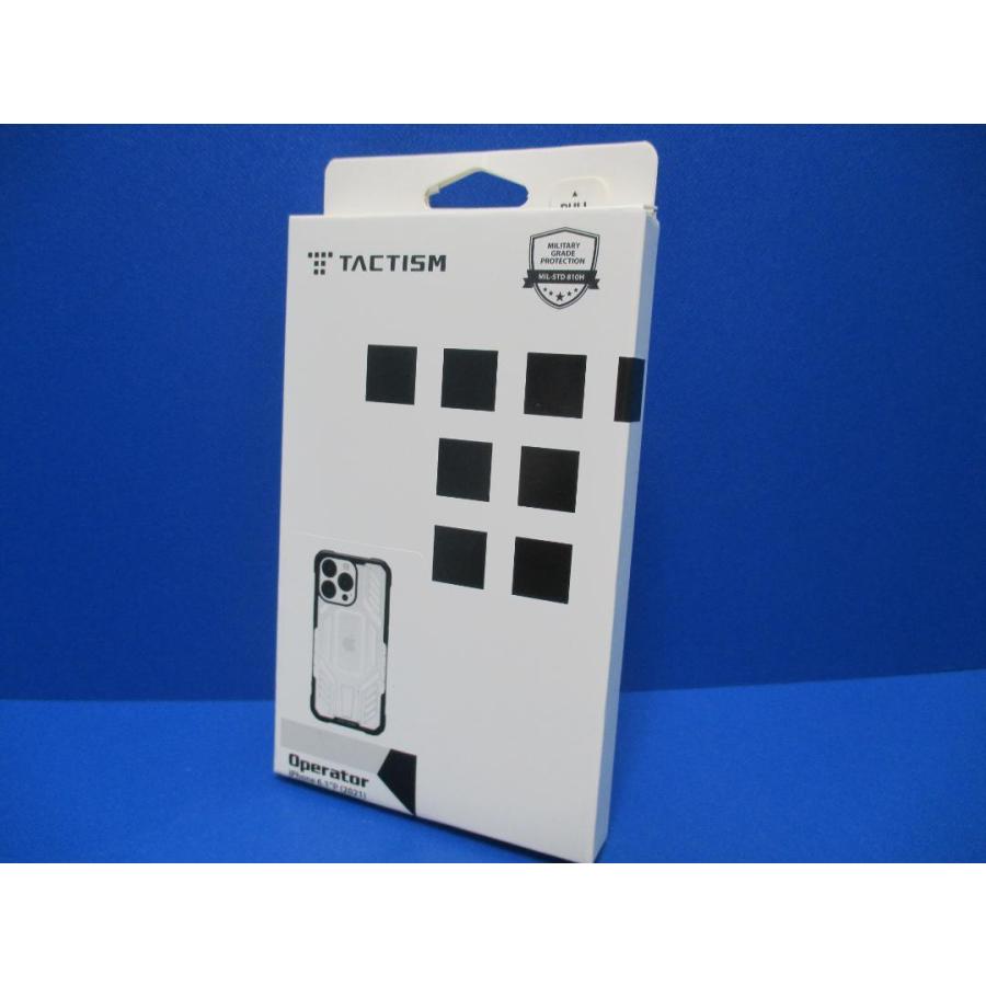 TACTISM【iPhone13Pro ケース】Operator Case (Ghost White) 米軍軍事規格(Military Grade)取得 |  | 01