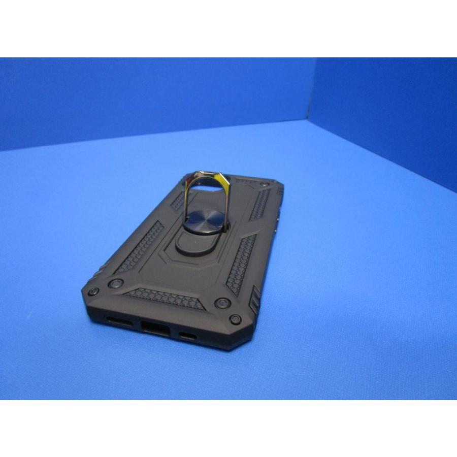 在庫処分 iPhone13mini 5.4インチ  スマホリング一体型 ケース カバー フィンガーリング一体型 ブラック |  | 08